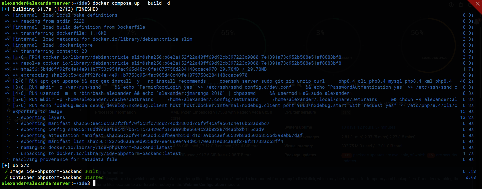 Building the Docker Container