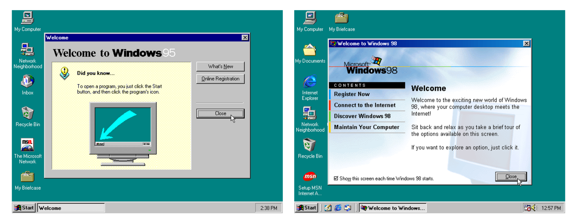 Windows 95 & 98